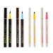 Water Resistant Liquid Eyeliner Water Resistant Smudge Resistant Eyeliner Set of 4 Highly Pigmented Liquid Eyeliner Pens Eye Makeup Cosmetics Smudge Resistant Eyeliner Long Lasting Quick Drying