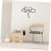 Alipis 1pc Pendant Decor Emblems Metal Wall Hanging Heart Steel Heart Wall Art Heart Heart-shaped Ornament 30x26cm Silver - Buy Online on GoSupps.com
