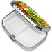 Kiwi Watermelon 2 Compartment Small Pill Case | Cute Travel Pill Box Organizer for Purse & Gifts - Buy Online on GoSupps.com