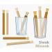 Organic Miswak Stick 7 Pcs with Holder - Natural Teeth Cleaning Sticks for Whitening and Disinfectant - Buy Online on GoSupps.com