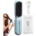 Buy Cordless Hair Straightener Brush - Ionic Heat Brush for Home & Travel - Portable Electric Styling Tool (Blue - Buy Online on GoSupps.com