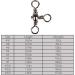 Dr.Fish 3 Way Swivels 35-175LB 30 Pack - Barrel Swivels Catfish Rig Surf Fishing Tackle - Buy Online on GoSupps.com