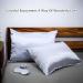 2 Pack Satin Pillowcase Set with Adjustable Eye Mask and Volume Scrunchie - Silver Classic Style | Standard Size - Buy Online on GoSupps.com