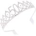 Lurrose 21st Birthday Crystal Crown Tiara - Rhinestone Headband with Hair Comb | Elegant Gold & Silver Decor for Weddings & Parties - Buy Online on GoSupps.com