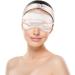 Three Piece Eye Mask Set for Girls | Women's Animal Masks & Hair Ties | Cozy Beige Sleeping Mask & Head Wraps - Buy Online on GoSupps.com