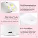 Buy Mini LED UV Nail Dryer | Portable 16W USB Nail Lamp for Gel Nails & Manicure Tools - White - Buy Online on GoSupps.com