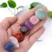 7PCS Colorful Healing Crystals Gift Kit Crystal Healing Stones Set Polished Stones 7 Chakra Set Tumbled Stones for Wicca Reiki and Energy Crystal Healing - Buy Online on GoSupps.com