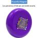 Dolstar Magnetic Pin Cushion with 100 Plastic Head Pins - Purple | Sewing Quilting Magnetic Pins Holder - Buy Online on GoSupps.com