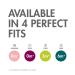 Boon JEWL Biometric Silicone Baby Pacifier - 0+ Months - Blue (2 Count) - Orthodontic Comfort for Newborns - Buy Online on GoSupps.com