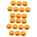 Ibasenice 20 STK locking cap for baby bottles screw lids caps baby bottle lid to screw up lid for breast milk bottles girls travel screw cap Foodspm PP 4.3x1.5cmx2Pcs orangeex2st