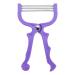 pilateur Manuel Visage Trois Ressorts Outil D pilation au Fil en Abs et Acier Inoxydable Portable et Antid rapant Adapt pour Menton Joues Cou et L vre Couleur Al atoire