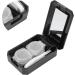 DEWIN Black Contact Lens Box - Storage Container with Tweezers for Easy Lens Removal | International Shipping Available - Buy Online on GoSupps.com