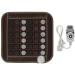 Wide infrared heating pad tour manium heat mat heat mat with jadestein Turmalin Jadeestein Matte with infrared remote infrared heating pillows heating pillows with natural jade electrical heating pillow 45*45 cm