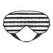 Ink and Gold Dot Stripes Sleep Mask-Adjustable Breathable Fashionable Eye Mask for A Comfortable Sleep Experience