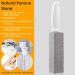 2 Pack Pumice Stone Toilet Cleaner Set - Remove Hard Water Stains & Rings with Ergonomic Short Handle - Ideal for Toilets, Pools, Bathrooms & Sinks - Buy Online on GoSupps.com
