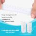 Plantar Wart Removal Gel Toe Caps - Toe Protectors for Blisters, Corns, Hammer Toes - Breathable Toe Sleeves for Friction Pains - Khaki XS - Buy Online on GoSupps.com