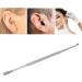 Stainless Steel Double Head Ear Wax Removal Tool | Spiral Spring Ear Pick for Ear Cleaning | Silver Earwax Removal Tool - Buy Online on GoSupps.com