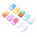 PLAFOPE Sequins 50pcs Bear Headwear Gradient Hair Head Hairpin Flower Charms Clips Ties Headdress Earrings Charm Sequin