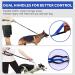 Hands Free Dog Leash for Running Walking Training Hiking Dual-Handle Reflective Bungee Poop Bag Dispenser Pouch Adjustable Waist Belt Shock Absorbing Ideal for Medium to Large Dogs (2 Leashes) - Buy Online on GoSupps.com