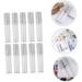 Sewroro Lot de 10 Tubes de Gloss L vres Vides 5 Ml Mini Bouteilles en Verre Transparent Rechargeables pour Maquillage DIY Beaut Soins Personnels - Buy Online on GoSupps.com
