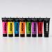 Moon Glow Neon UV Face and Body Paint Set - 16 Colors + UV Keychain (12ml) for Vibrant International Shipping - Buy Online on GoSupps.com