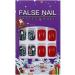 Brishow Christmas Snow Press on Nails - Antler Short Red Fake Nails 24pcs - Buy Online on GoSupps.com