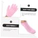 Ipetboom 2 Pairs Gel Care Kit Skin Care Gloves Men Suits Mens Gloves Skin Care Kits Whitening Kit Socks for Men Cracked Foot Moisturizing Socks Women's Accessories Pink Heel Yarn - Buy Online on GoSupps.com