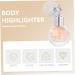 Beavorty s 1Pc body air bag powder glitter powder spray perfume body glitter spray Sparkle Powder face Glass Spray Bottle Golden 7x5.5cm - Buy Online on GoSupps.com
