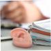 Healvian Human Ear Model Massage Kit Piercing Tools - Silicone Coffee Ear Mold 6.5x3.5cm - Buy Online on GoSupps.com