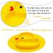 Linowos Silicone Divided Toddler Plates  Portable Non Slip Suction Plates for Children Babies and Kids BPA Free Baby Dinner Plate (Duck-Yellow) 1 01Duck-Yellow - Buy Online on GoSupps.com