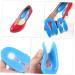 NOLITOY U-Shaped Silicone Gel Heel Pads - 2 Pairs High Heel Inserts for Ultimate Support - Arch Care Foot Pads & Insoles - Blue 11.5x7x0.2 - Buy Online on GoSupps.com