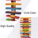 MEWTOGO 2Pcs Bird Toys - Multicolored Natural Wooden Blocks and Chewing Sticks for Parrots and Birds - Buy Online on GoSupps.com