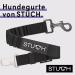 STUCH Universal Bungee Safety Belt for Dogs & Cats - Black | Secure Pet Travel for All Breeds & Car Types - Buy Online on GoSupps.com