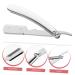 Frcolor Straight Edge Razor for Men - Stainless Steel Manual Blade Holder for Hairdressers & Eyebrow Trimming - Premium Quality Beard Razor - Buy Online on GoSupps.com