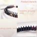 Doromy 6Pcs Nonslip Comb Headband Set for Women - Elastic Floral, Wrapped Cloth, Resin Think Headbands - Perfect for Makeup, Washing Face - Hair Accessories - Buy Online on GoSupps.com