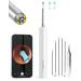 Xlife Ear Wax Removal 1080P HD Ear Camera Earwax Remover & 4 Pack Blackhead Remover Kit Ear Cleaner with 3.5mm Ultra-Thin Lens for iPhone iPad & Android Phones (C3 White)