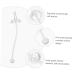 Rorpoir 4-Pack Wide-Neck Baby Bottle Straws | Feeding Accessories for Easy Milk Feeding - Buy Online on GoSupps.com