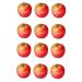 HOMSFOU 12 Pcs Reusable Fake Apple Fake Apple Model Simulation Apple Watermelon