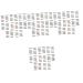 Didiseaon 160 Pairs Eyeliner Stickers Reusable Double Eyelid Tapes Stiker Eye Skin Sticker Flash Adhesive Tape