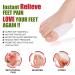 TASZOOS Bunion Pads (6 Pair) - Bunion Relief Cushion for Women Men - Gel Toe Protectors for Foot Pain Relief and Common Foot Issues - Buy Online on GoSupps.com