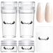 Facynde 8 Pcs Nail Art Stamper Set - Silicone French Nail Stamps for Perfect Manicure & Nail Polish Art - Buy Online on GoSupps.com
