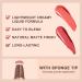 Mysense Liquid Blush Wand - Peach Pink | Blendable Cream Stick with Sponge Tip for Long-Lasting Cheek and Lip Makeup - Buy Online on GoSupps.com