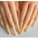 LuckForever 120pc XL Beige Coffin False Nails - Extra Long Ballerina Nail Art Tips - Buy Online on GoSupps.com