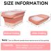 Collapsible Dog Food Storage Container 10-13 LB - Large Airtight Pet Cat Food Bin with Lids, Measuring Cup, Silicone Bowl - Red - Buy Online on GoSupps.com