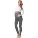 Be Mammy Maternity Long Leggings - XL Medium Melange | Comfortable Pregnancy Wear - Buy Online on GoSupps.com