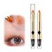 2/6Pack 2-in-1 Pearlescent Eyeshadow Makeup Pen Glitter Eye Makeup 2 in 1 Eyeshadow Stick (2PCS-#2)