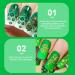 EXCEART Nail Art Stamp Set - 2pcs Patrick's Day Stamping Templates for Manicure | Metal Nail Printing Plates - Buy Online on GoSupps.com