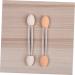Housoutil 50pcs Two-color Eyeshadow Brush Eye Shadow Makeup Brushes Eyeshadow Cosmetic Woman Girl - Buy Online on GoSupps.com
