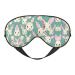 Bunny Cute Print Double-Sided Eye Mask Soft and Light Blocking for Enhancing Sleep Quality