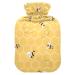 Yellow bee honey heat bottle with reference heat bottles for pain relief hot water bottle heating bottles for children and adults 1 L 1l #Bee02